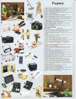 Sample individual sheet from a Dream Book catalog