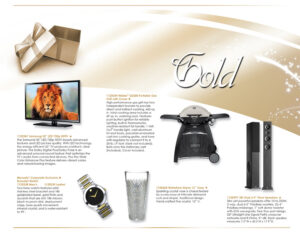 Gold gift catalog