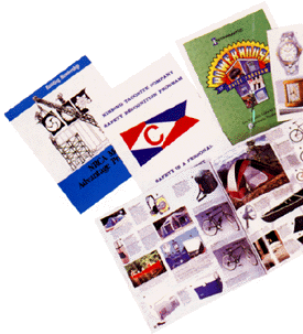 Examples of printed incentive program flyers